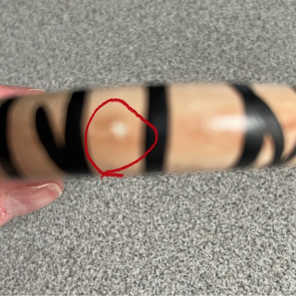 Wood Carved Zebra Bangle Bracelet - Picture 7 of 7